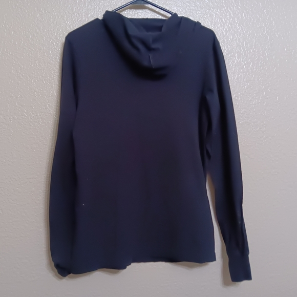 Cloak & Dagger X Death Saves Black Gray Graphic Castle Noose Hooded Tee Top - Picture 3 of 4